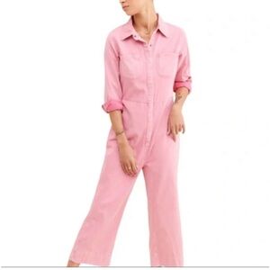 One Teaspoon Washed Pink Paradise Jumpsuit, Sz XS